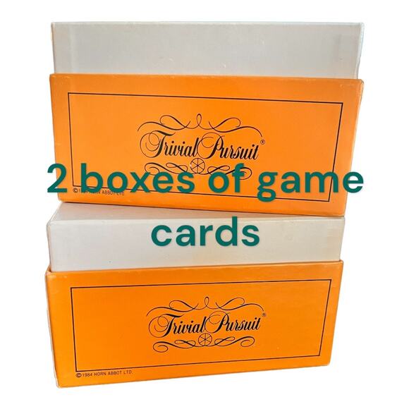 1984 Trivial Pursuit Genus II Edition Subsidiary Card Set for Use w/Master Game - Picture 5 of 9